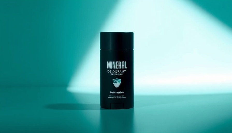 DIY foaming hand soap alternative ad with mineral deodorant.