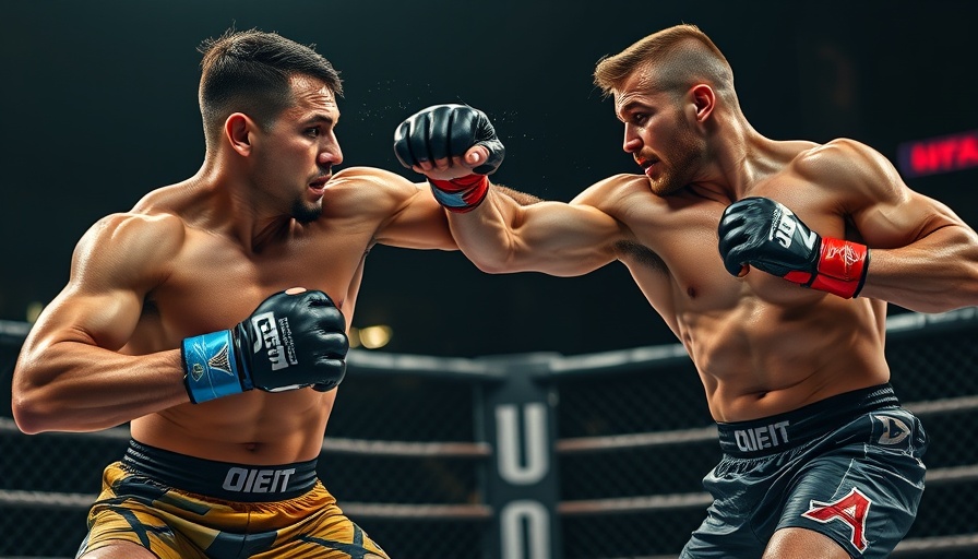 UFC 317 new challengers engage in intense MMA fight.