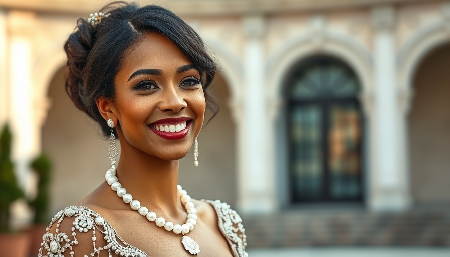 Cardi B's vibrant smile, no visible polka dot nails.
