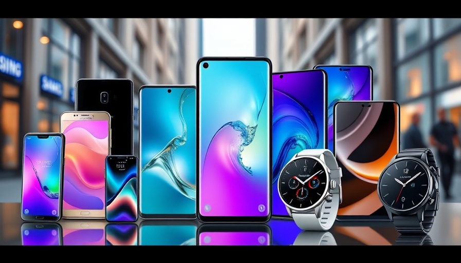 Samsung Galaxy Unpacked 2025 devices showcase.