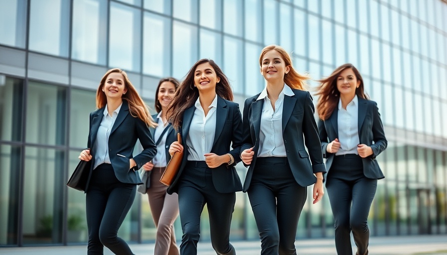 Essential tips for new business owners depicted by confident women in business attire.