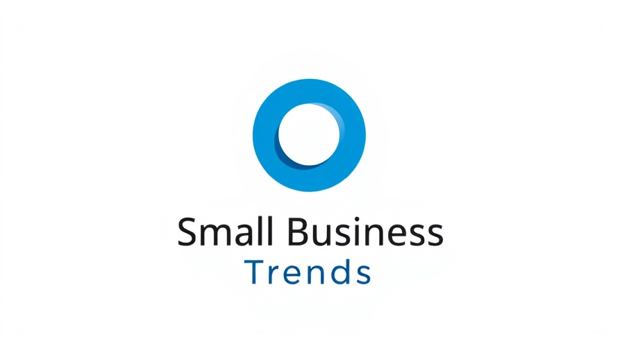 Small Business Trends logo, minimalist blue circle