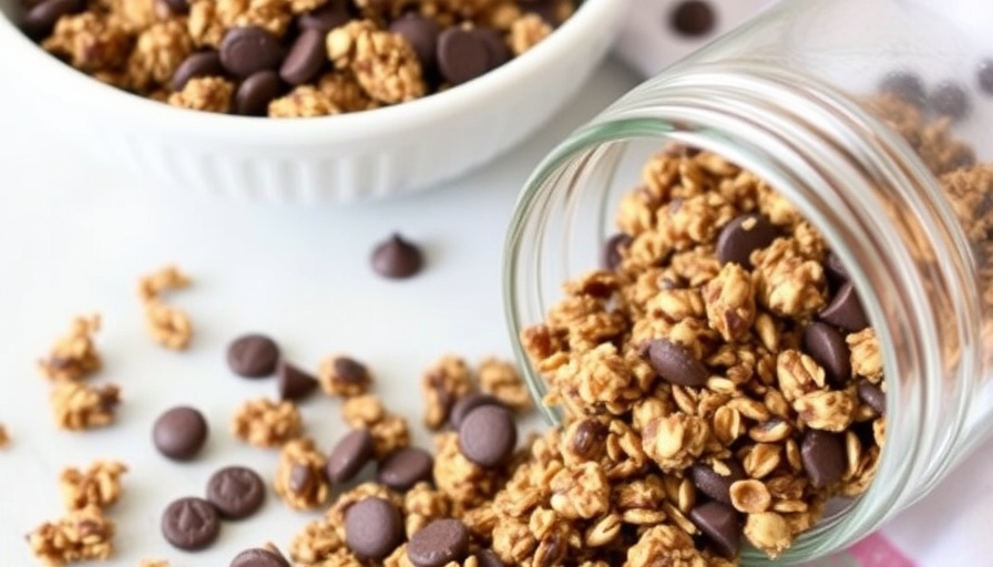 Homemade Chocolate Chunk Granola
