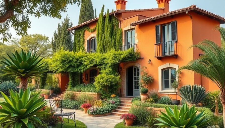 Soho Farmhouse Ibiza Mediterranean villa with greenery.
