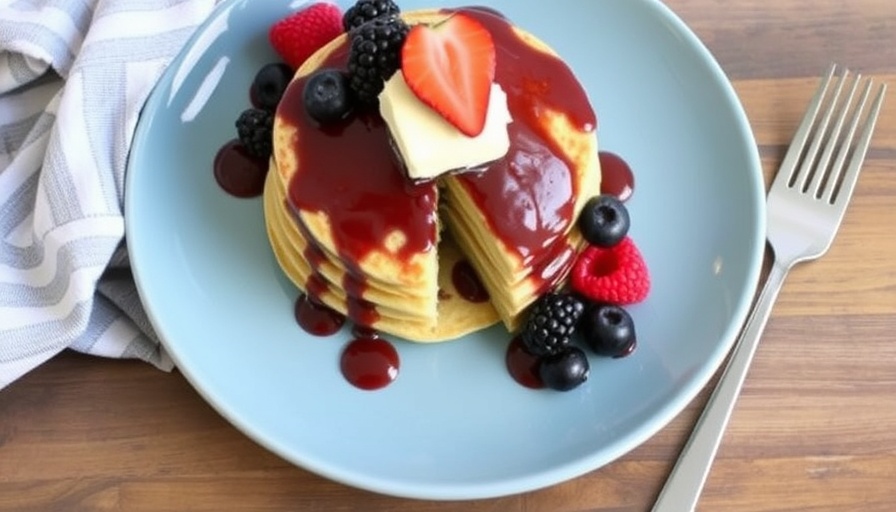 Easiest Fluffy High-Protein Pancakes (Blender-Friendly!)