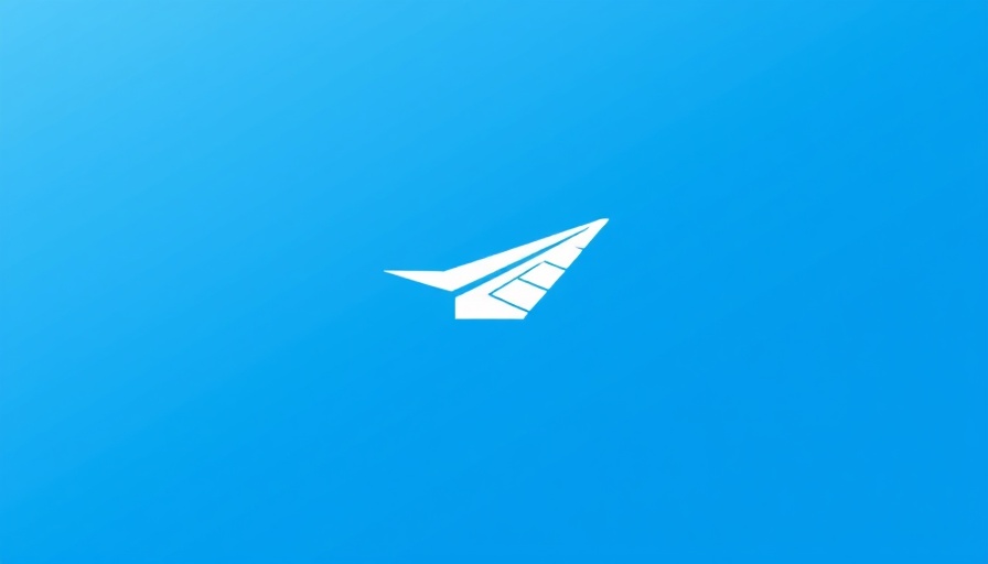 Minimalistic logo of airplane wing and clouds with blue sky, learn to fly.