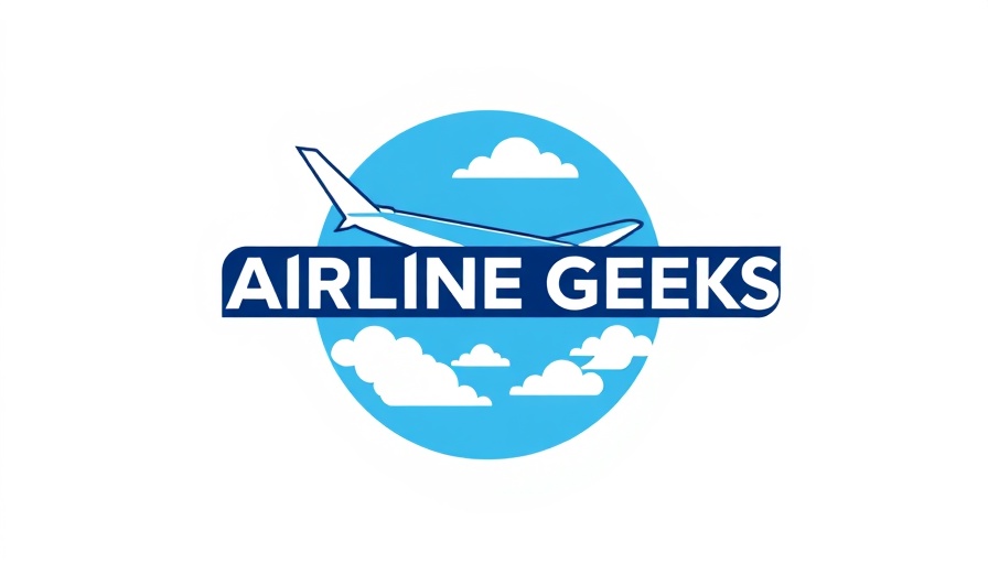 Airline Geeks logo with airplane wing and clouds, financing a pre-owned aircraft context.