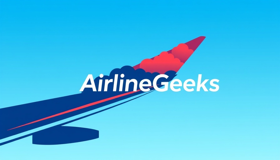 AirlineGeeks logo design with airplane tail and clouds
