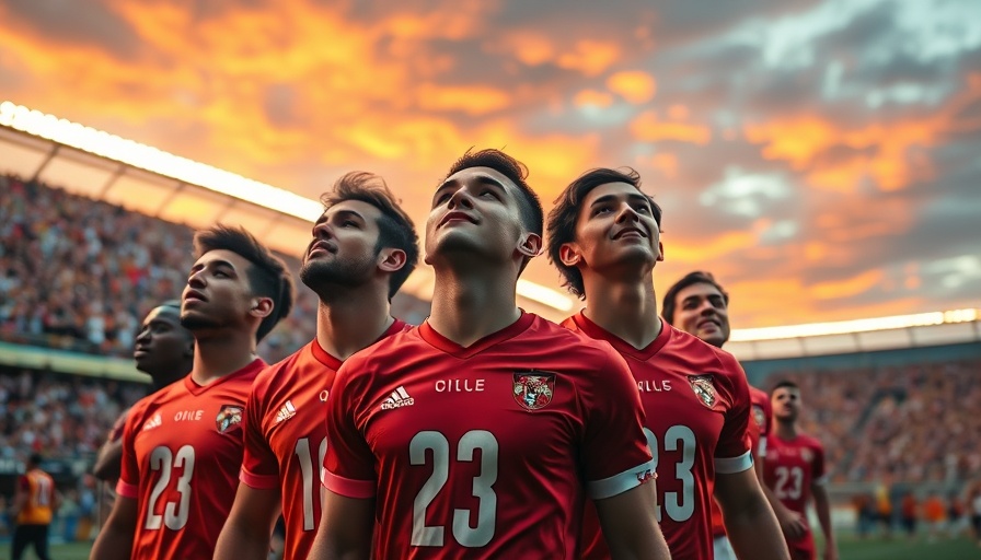 Arch Manning college football legacy: Athletes in triumphant poses in stadium.