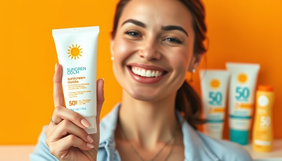 Best mineral body sunscreens displayed on vibrant background.