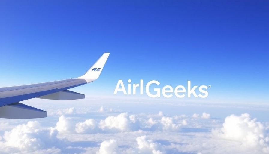 Airline Geeks logo with wing and cloud design.