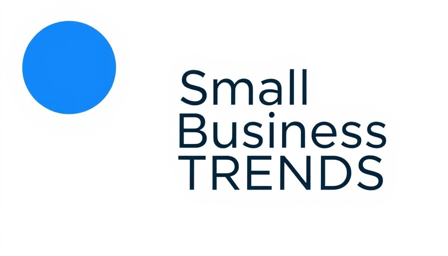 Blue circle logo with 'Small Business TRENDS' text.