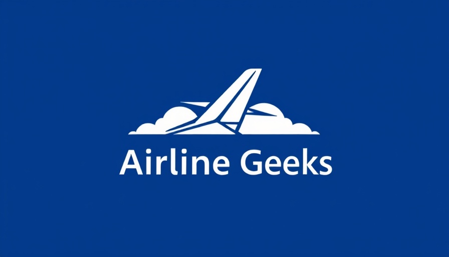Airline Geeks logo with airplane tail graphic.