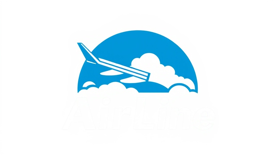 AirlineGeeks logo, stylized airplane wing in blue sky