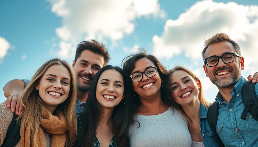 Vibrant scene of smiling individuals outdoors with colorful background, watch Love Island Games S2 on RTE for free.
