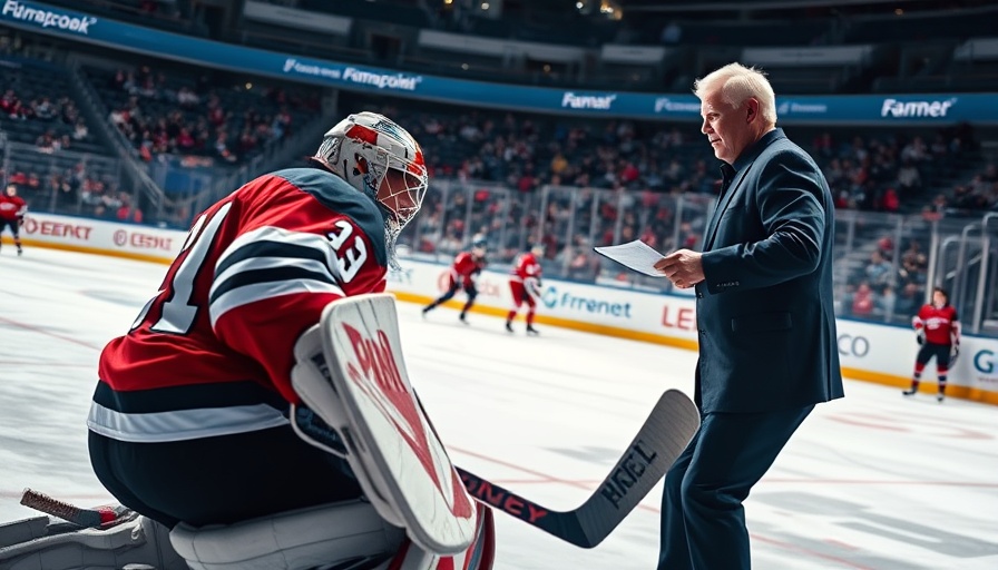 Expert shares tips for aspiring goalies in action-packed scene.