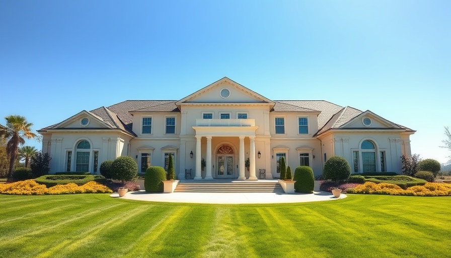 Elegant luxury homes in Raleigh with manicured gardens