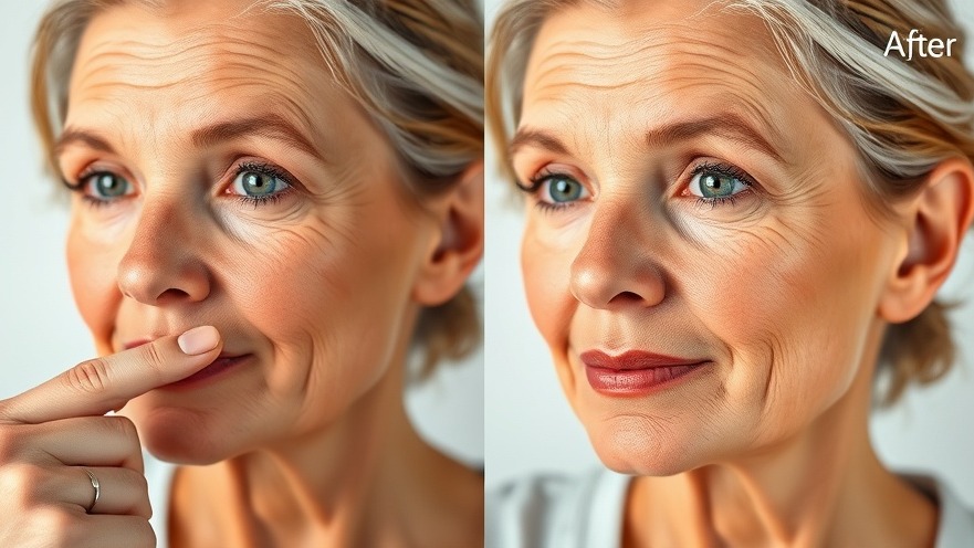 Before and after skin improvement using organic castor oil for holistic beauty.