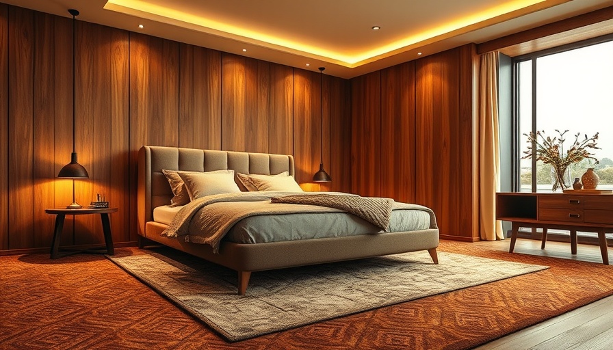Elegant bedroom showcasing best bed frames 2025, modern design.