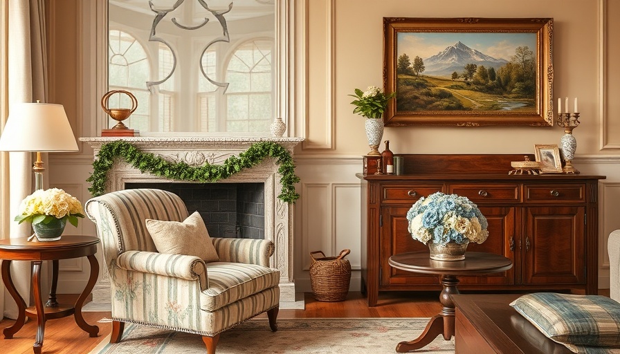 Nancy Meyers-Inspired Living Room with cozy elegance and classic decor.