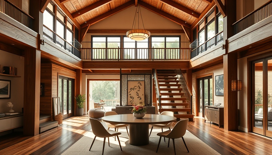 Modern machiya renovation with bright interior and wooden elements.