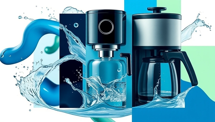 How to Clean Your Coffee Maker artistic collage