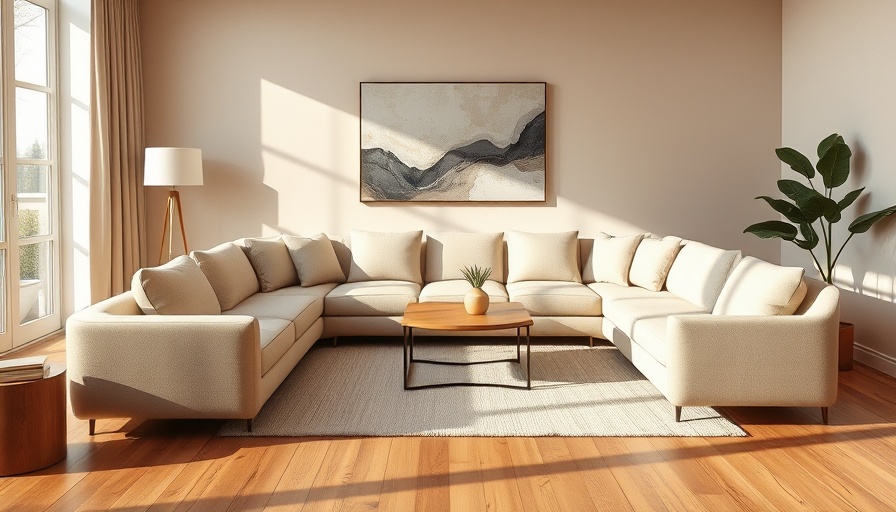 Wabi-Sabi home design living room with minimalist aesthetics.