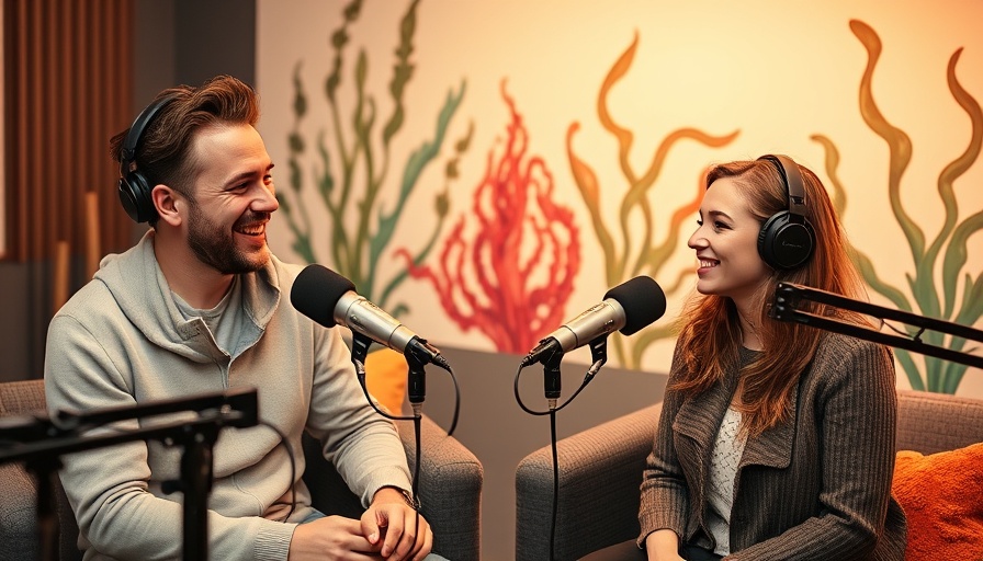 Podcast discussing seaweed as an alternative to plastic.