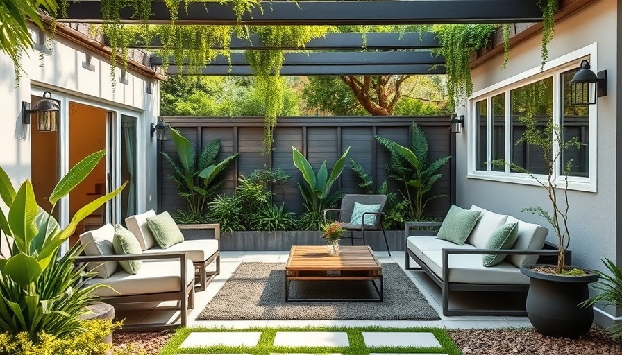 Make your outdoor area warm and inviting with modern patio design.