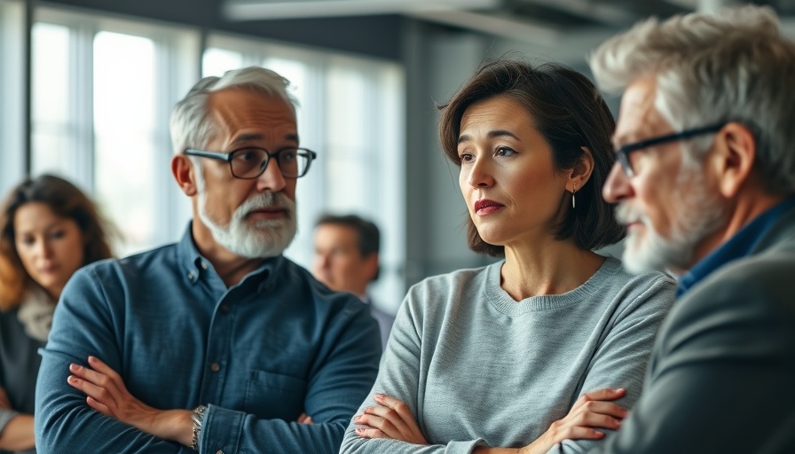 Choosing Yourself After 60: Mature individuals discussing personal growth.