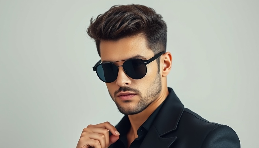 Stylish individual with sunglasses and serious look related to Diddy Combs trial.