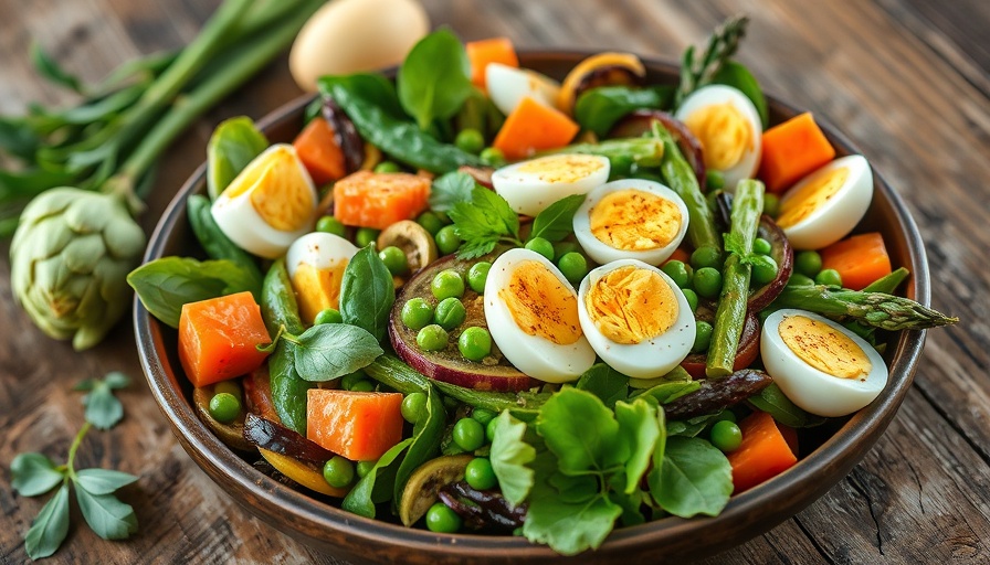 Mediterranean Diet for Seniors - colorful vegetable salad.