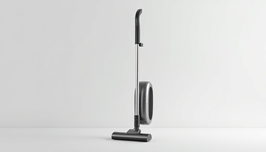Bissell PowerClean FurFinder Vacuum in upright position.