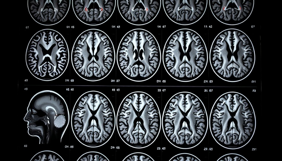 High-resolution MRI brain scans showing early symptoms of Alzheimer’s.