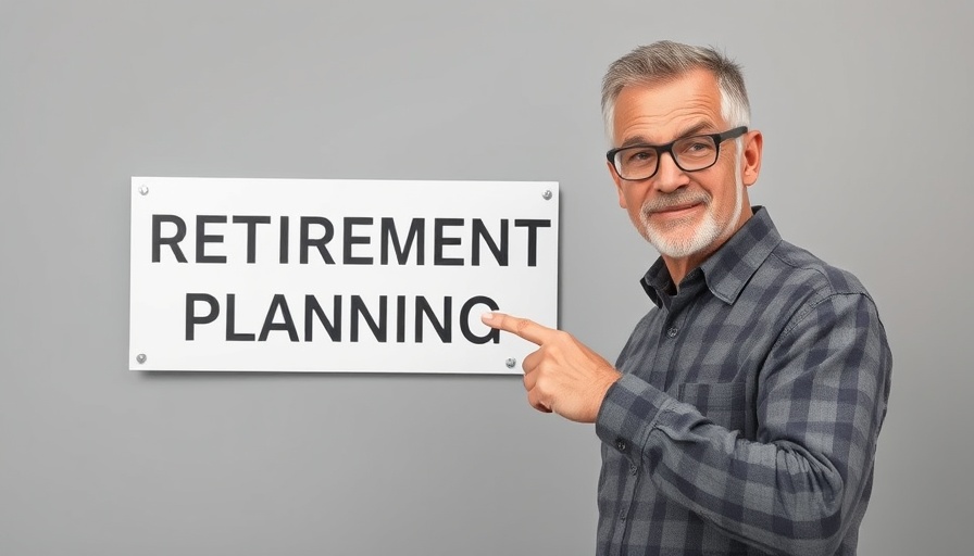 Plan Your Retirement in Under 5 Minutes: Man pointing at retirement plan.