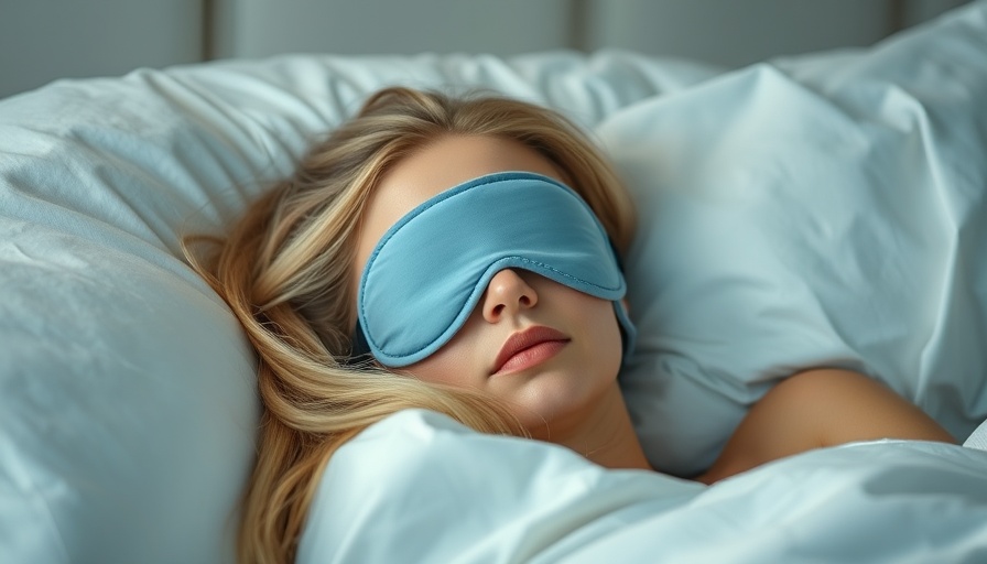 Serene woman achieving better sleep with a sleep aid.