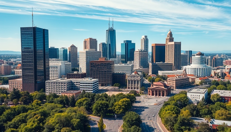 Aerial view of Oakland skyline showcasing best attractions.