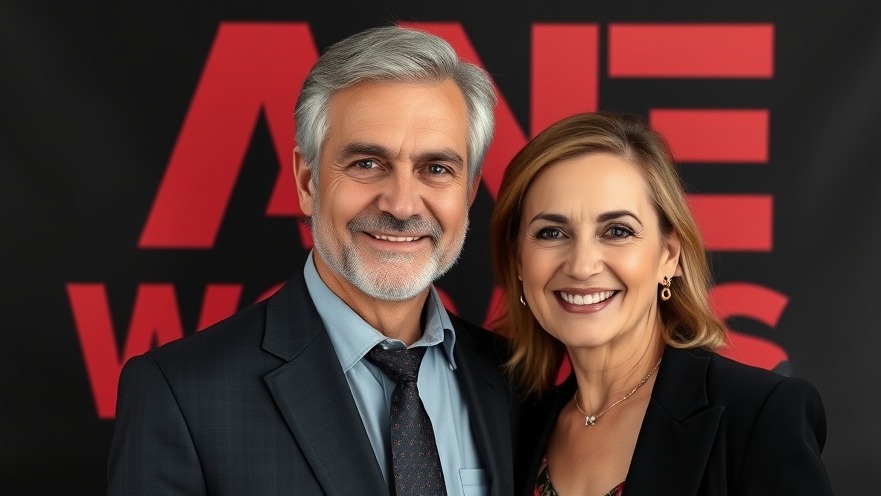 Middle-aged man and sister, showcasing family relationships amidst celebrity grief.