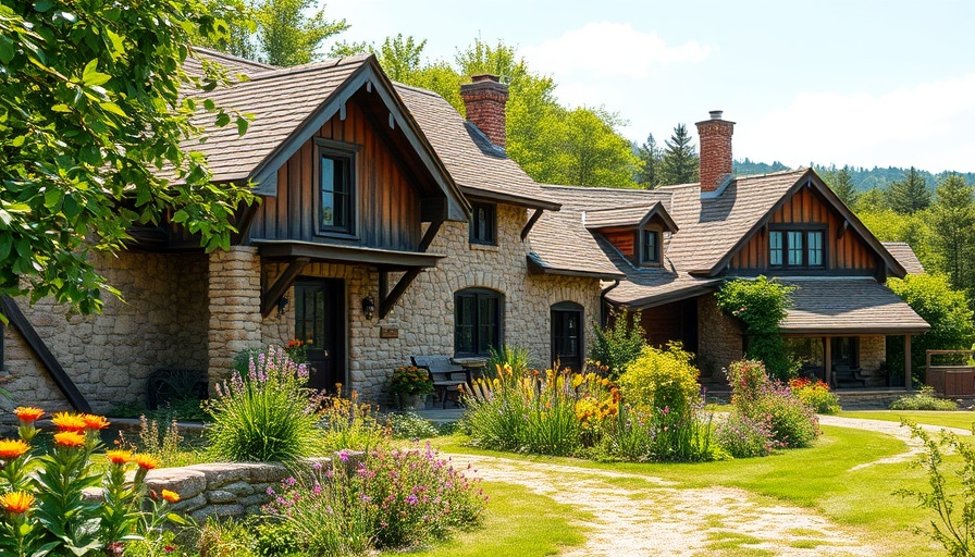 Rustic farmhouse gardens with wildflowers, Enjoying Old Age With Dancing Wildflowers.