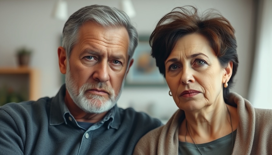 Retirement nearly broke our marriage discussion with middle-aged couple.
