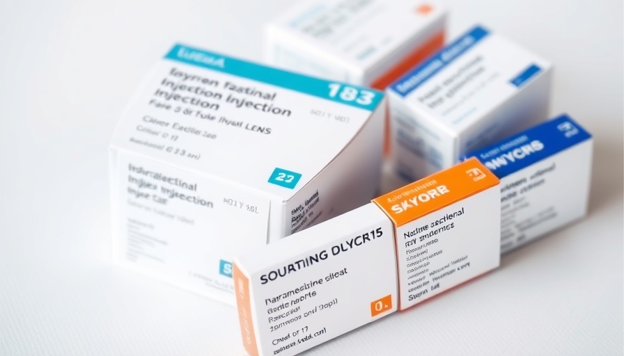 Injection boxes highlighting obesity drugs access issues.