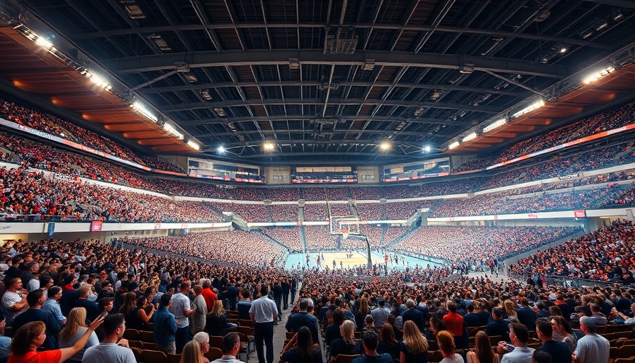 Essence Festival attendance changes, large indoor stadium crowd.