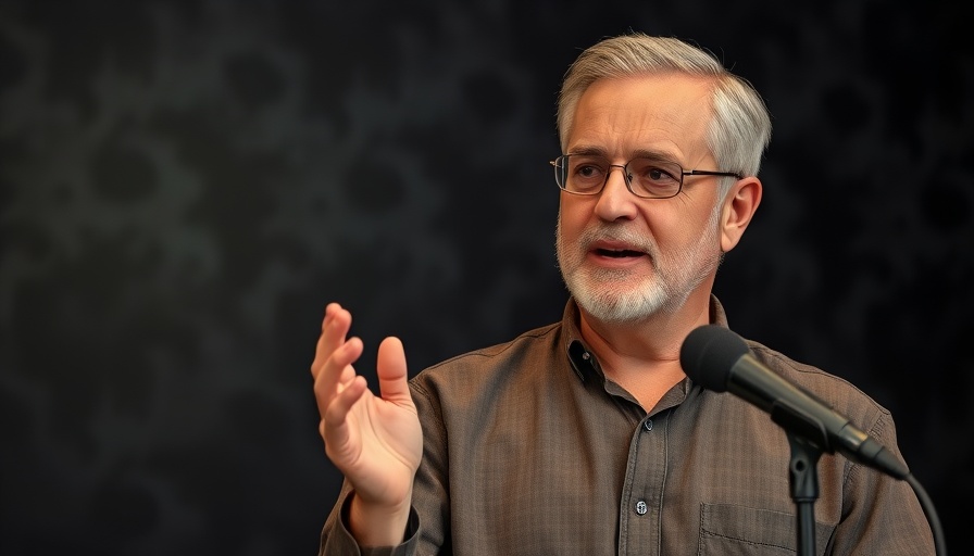 Middle-aged man discussing heart health, best meal to clean out your arteries.
