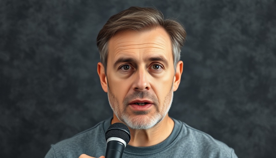 Middle-aged man discussing Magnesium Deficiency Risks for Seniors.
