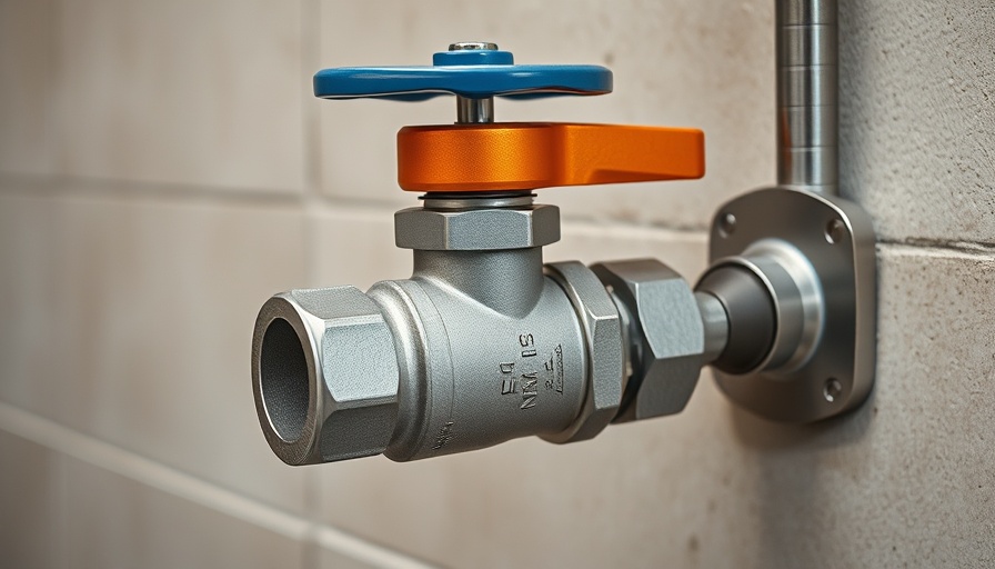 Innovative water-saving valve for sustainable living.