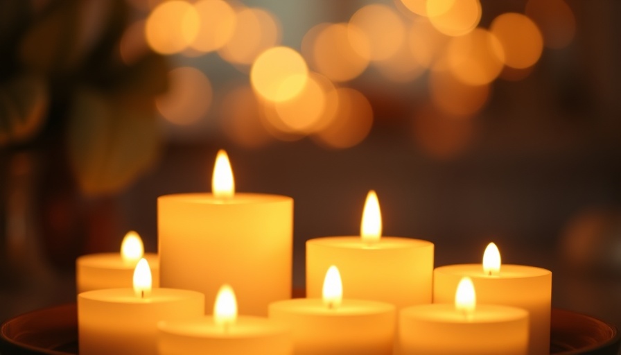 Warm glowing candles symbolizing David Gergen legacy.
