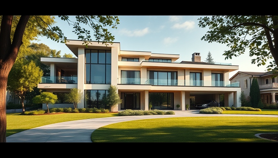 Luxurious million dollar custom home with elegant design.