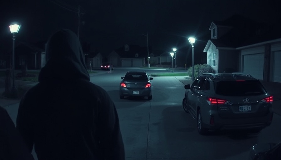 Tangipahoa armed car break-ins caught on security camera at night.
