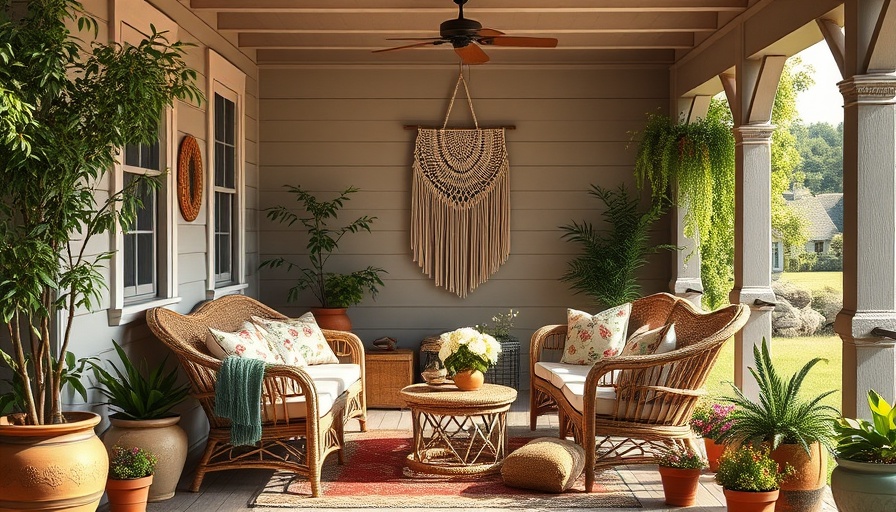 Vintage farmhouse beauty with charming décor.