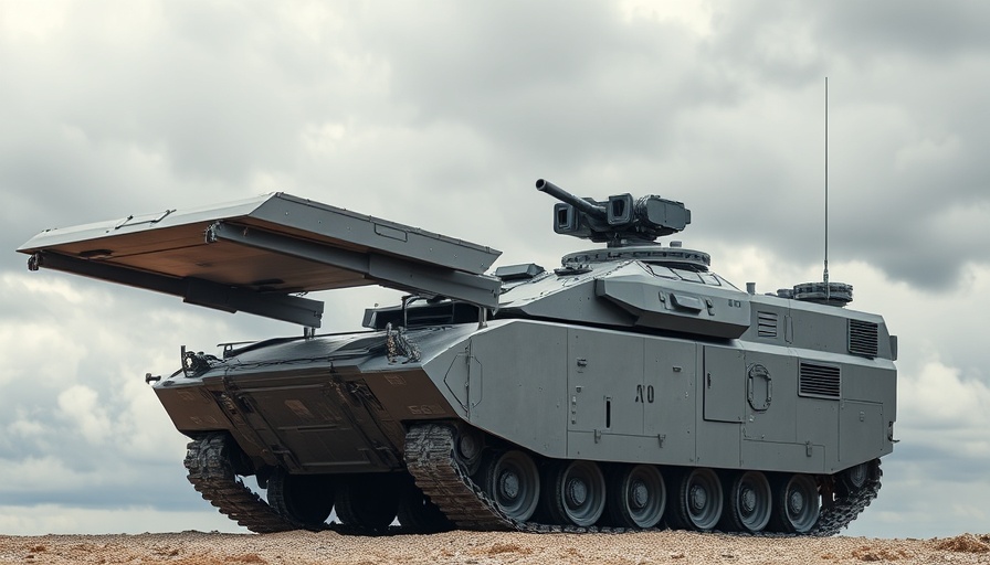 Robust armored vehicle demonstrating sustainable home innovations.